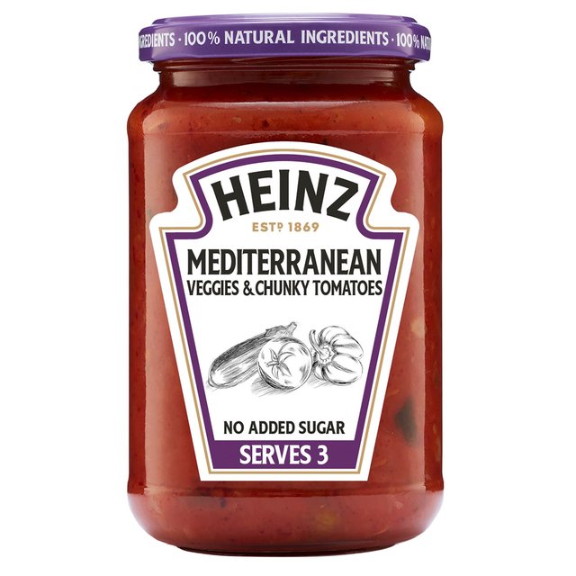 Heinz Tomato & Mediterranean Veg Pasta Sauce 350g