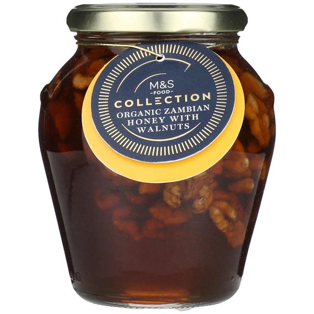 M&S Organic Zambian Honey with Walnuts 454g