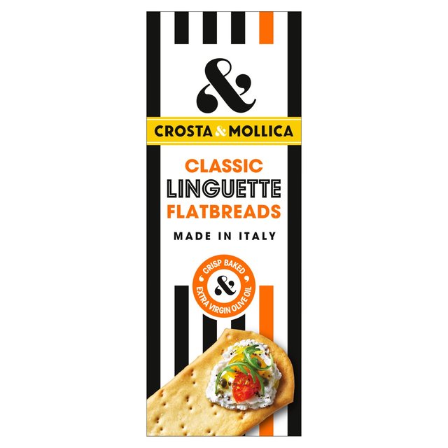 Crosta & Mollica Classic Linguette Flatbreads 150g