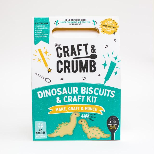 Craft & Crumb Dinosaur Biscuits & Craft Kit 200g