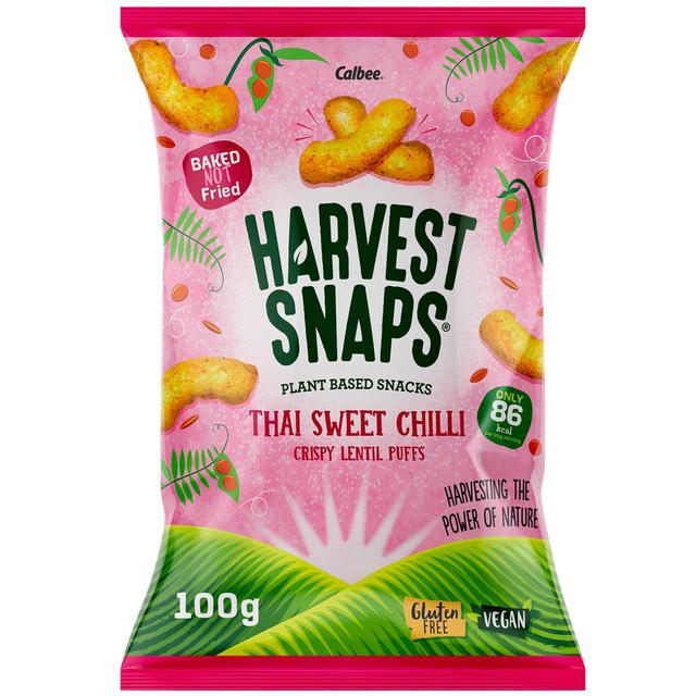 Harvest Snaps Lentil Puff Thai Sweet Chilli Sharing Bag 100g