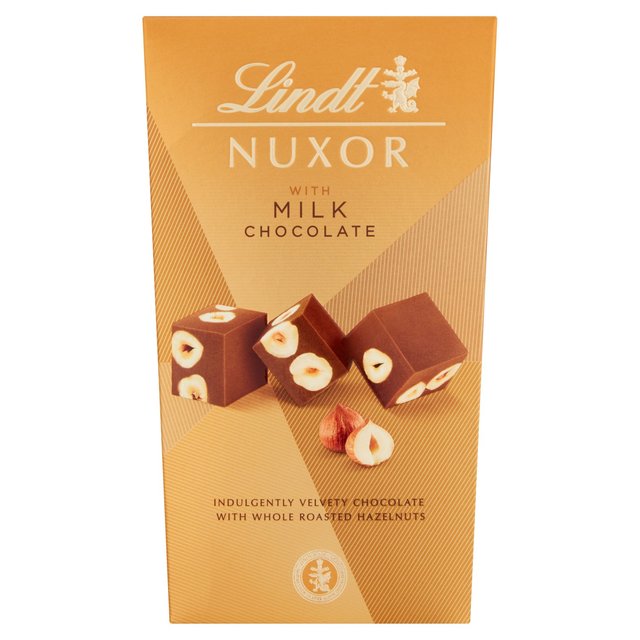 Lindt NUXOR Milk Gianduja Chocolate with Hazelnuts 165g