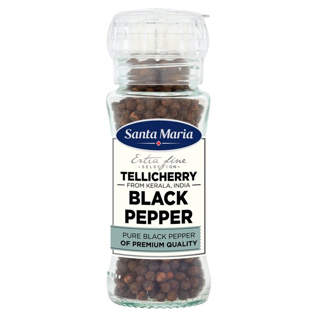 Santa Maria Tellicherry Black Pepper Grinder 70g