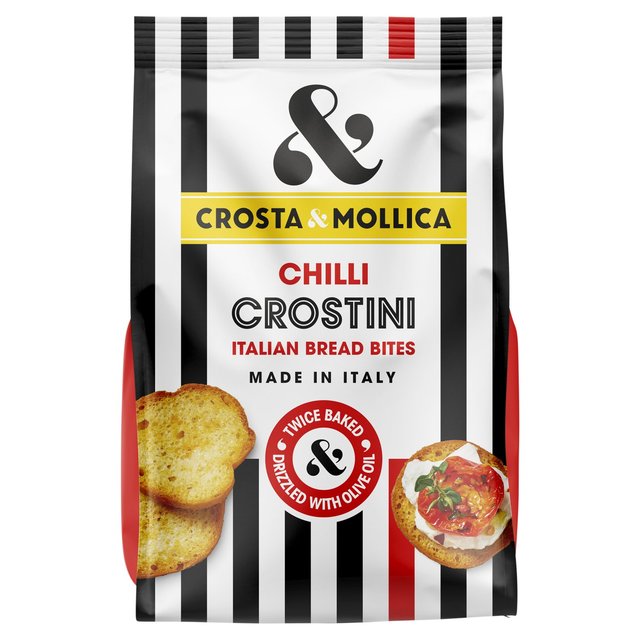 Crosta & Mollica Chilli Crostini Toasted Bread 150g