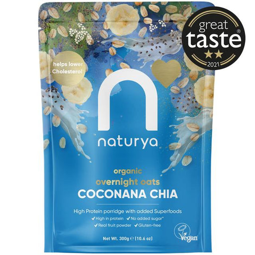 Naturya Organic Overnight Breakfast Oats Coconana Chia 300g