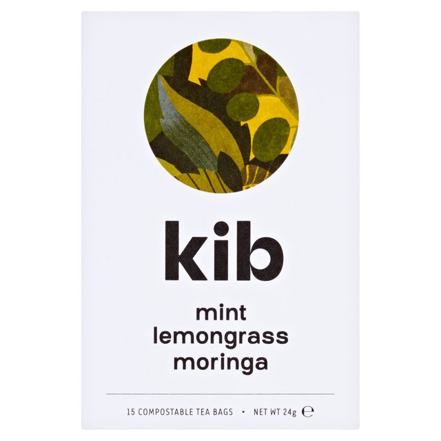 Kib Mint, Lemongrass, Moringa Herbal Tea 15 per pack