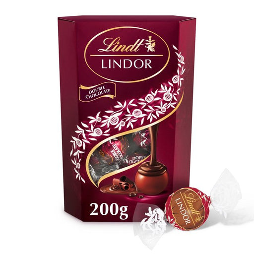 Lindt Lindor Double Chocolate Milk Truffles 200g