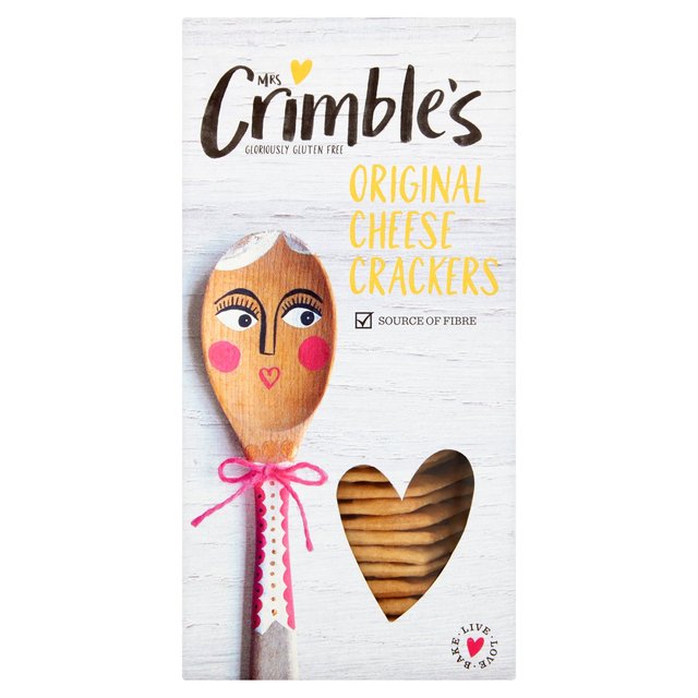 Mrs Crimble's Gluten Free Cheese Crackers 130g