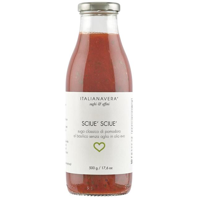 JGF Italianavera Sciue' Sciue' Tomato & Basil Pasta Sauce 500g