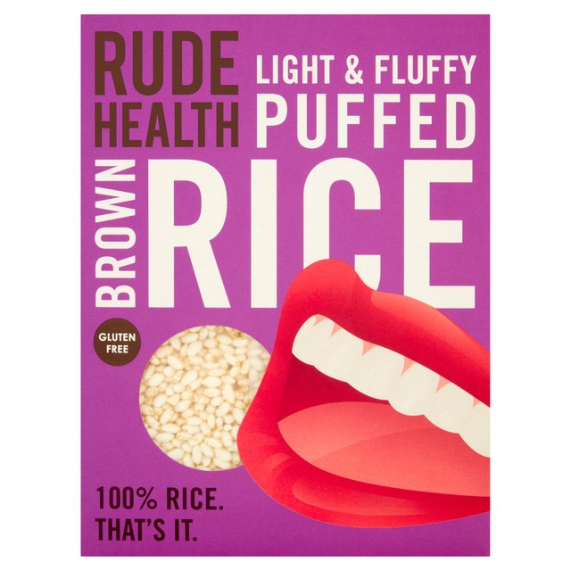 Rude Health Puffed Brown Rice 225g