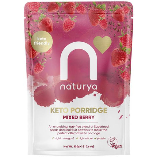 Naturya Keto Breakfast Porridge Mixed Berry 300g