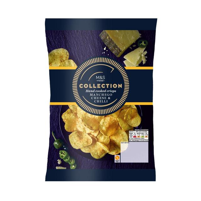 M&S Collection Manchego Cheese & Chilli Crisps 150g