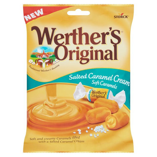 Werther's Original Salted Caramel Cream Soft Caramel 125g