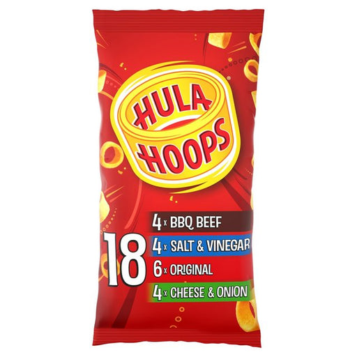 Hula Hoops Variety Crisps 18 per pack