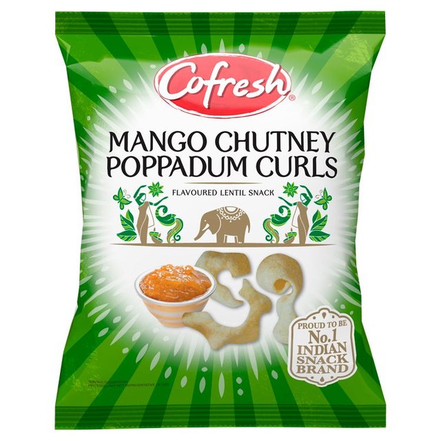 Cofresh Poppadum Curls Mango 80g