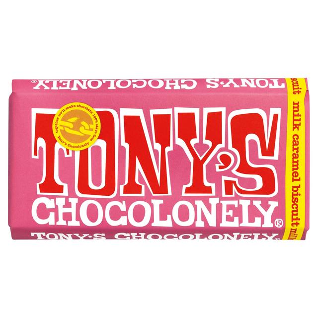 Tony's Chocolonely Milk Caramel Biscuit 180g