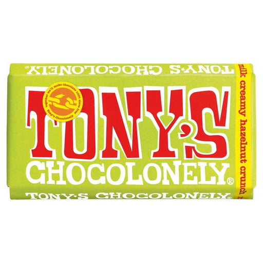 Tony's Chocolonely Milk Creamy Hazelnut Crunch 180g