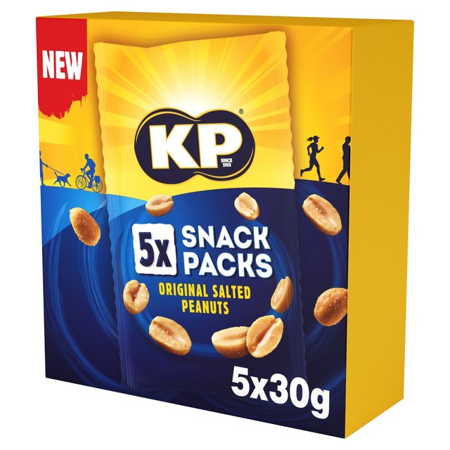 KP Salted Peanuts Multipack 5 x 30g