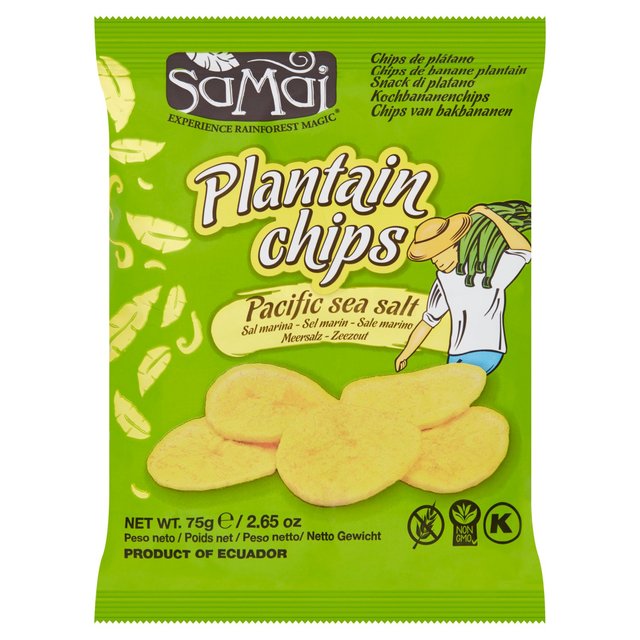 Samai Plantain Chips Salted 75g