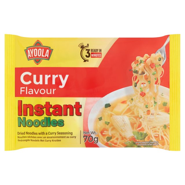 Ayoola Instant Noodles Curry Flavour 70g