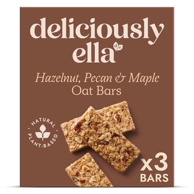 Deliciously Ella Hazelnut, Pecan & Maple Oat Bar 3 x 50g