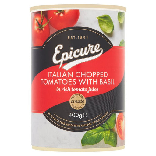 Epicure Italian Chopped Tomatoes with Basil (400G) 400g