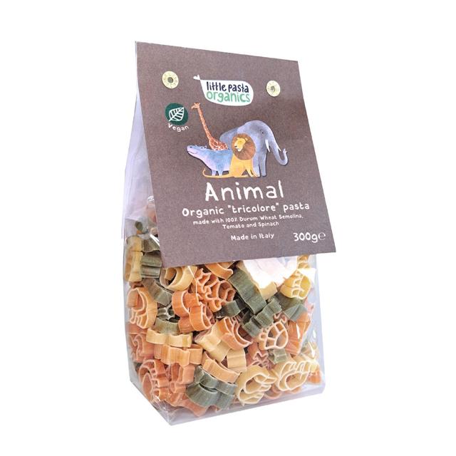 Little Pasta Organics Animal Shaped Pasta Spinach + Tomato 300g