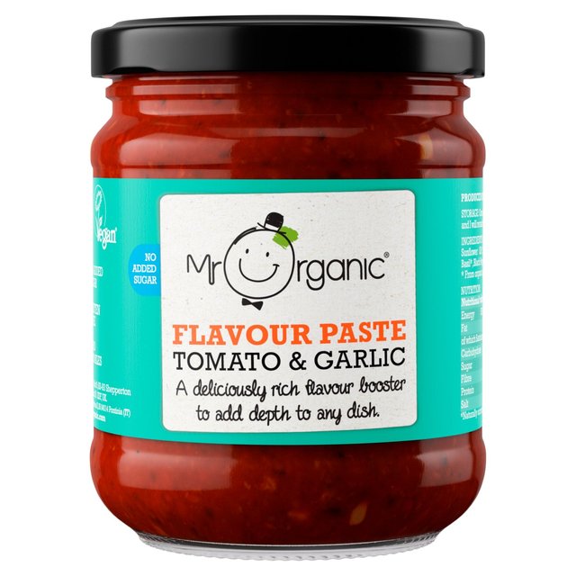 Mr Organic Tomato & Garlic Flavour Paste 200g