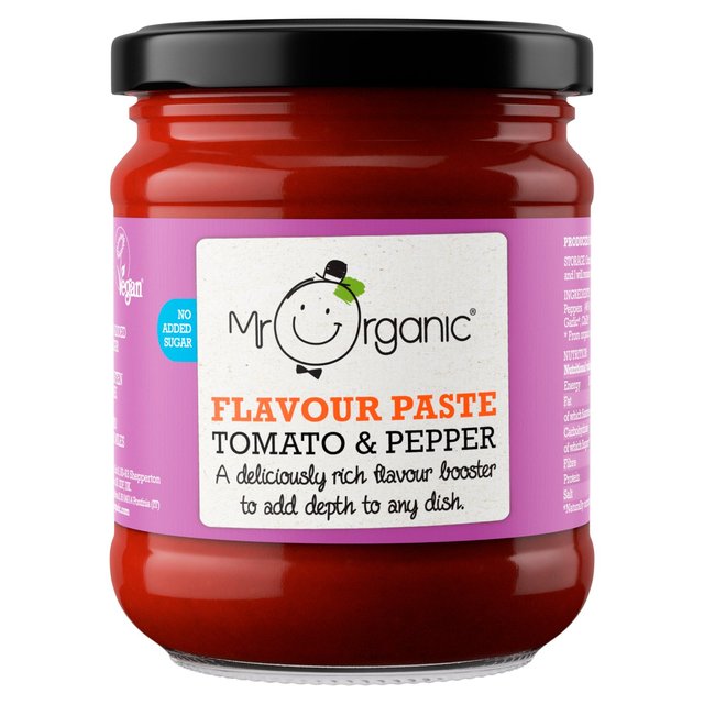 Mr Organic Tomato & Red Pepper Flavour Paste 200g