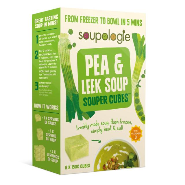 Soupologie Souper Cubes Pea & Leek 900g