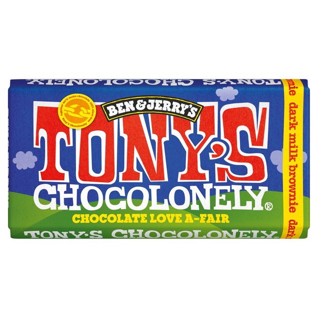 Tony's Chocolonely Dark Milk Chocolate Fudge Brownie 180g