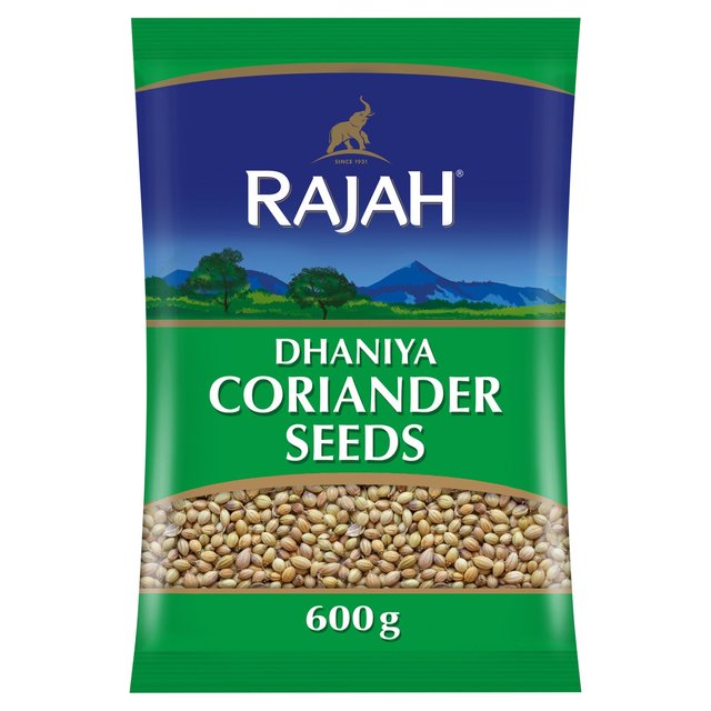 Rajah Spices Whole Dhaniya Coriander Seeds 600g