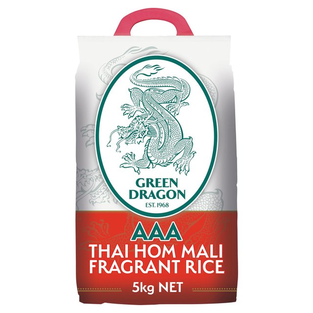 Green Dragon Thai Hom Mali Fragrant Jasmine Rice 5kg