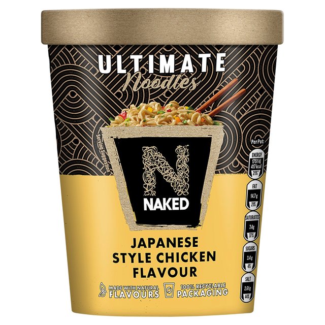 Naked Ultimate Noodles Japanese Style Chicken Flavour 90g