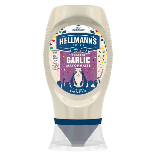 Hellmann's Garlic Squeezy Mayonnaise 250ml