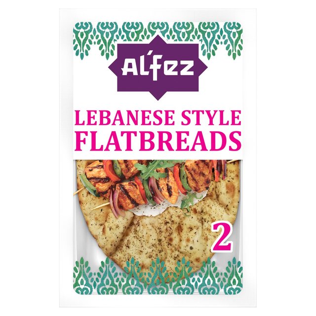 Al'Fez Lebanese Za'atar Flatbreads 2 per pack