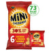 Mini Cheddars 30% Less fat Cheddar & Paprika Multipack 6 per pack