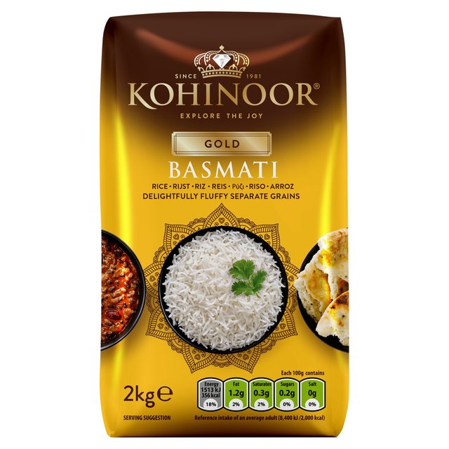 Kohinoor Gold Basmati Rice 2kg