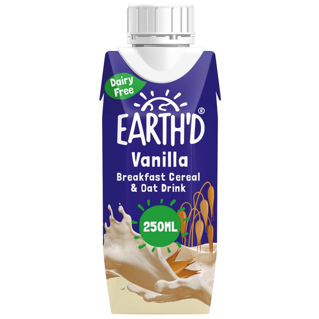 Earth'd Breakfast Cereal & Oat Shake - Vanilla 250ml