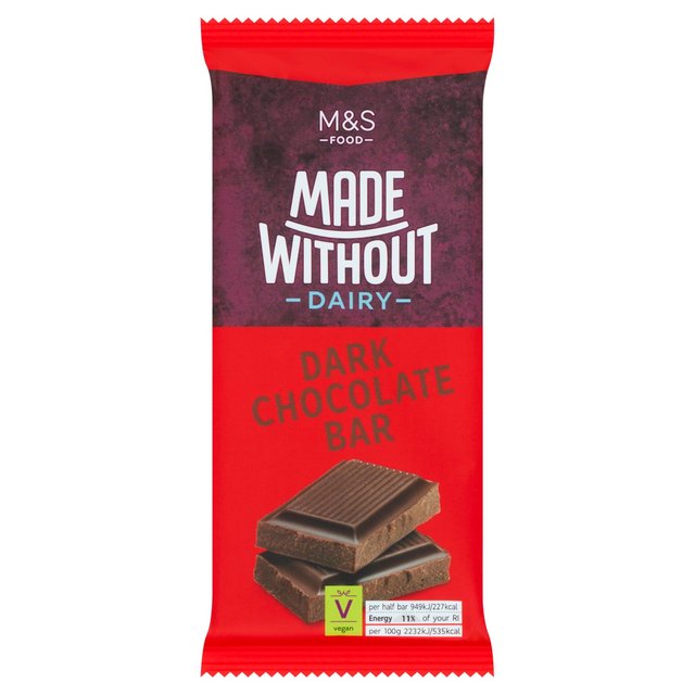 M&S Made Without Dark Chocolate Bar 85g