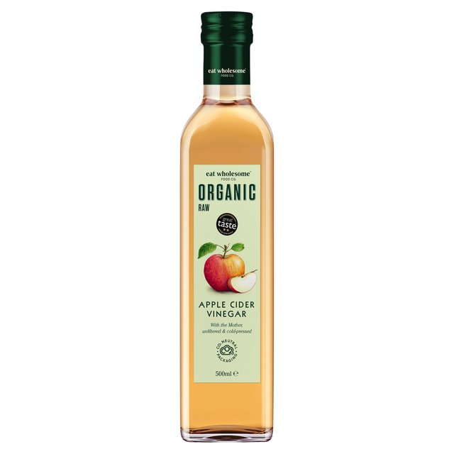 Eat Wholesome Organic Raw Apple Cider Vinegar with Mother 500ml