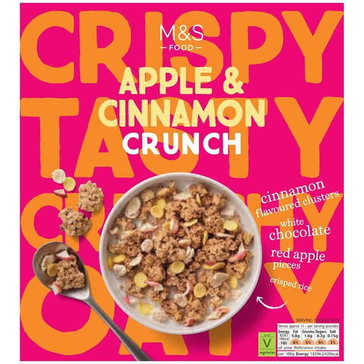 M&S Apple & Cinnamon Crunch 500g