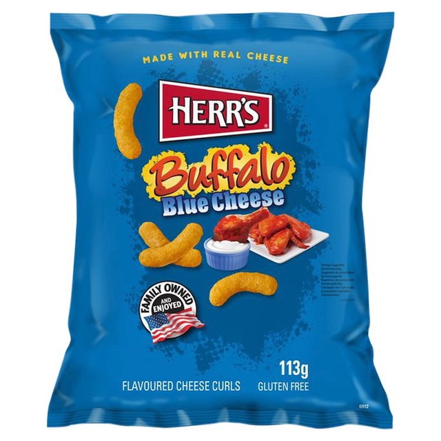 Herrs Buffalo Blue Cheese Curls 113g