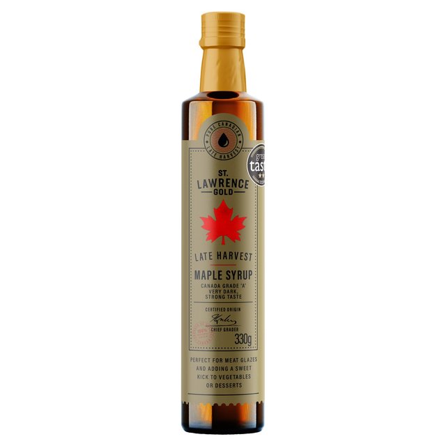 St. Lawrence Gold Late Harvest Grade A Maple Syrup 330g