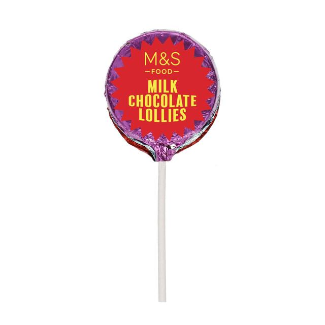 M&S Milk Chocolate Lollies 36g