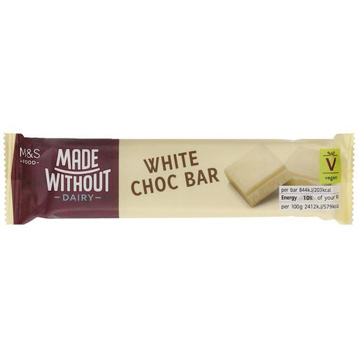 M&S Made Without Dairy White Chocolate Bar 35g