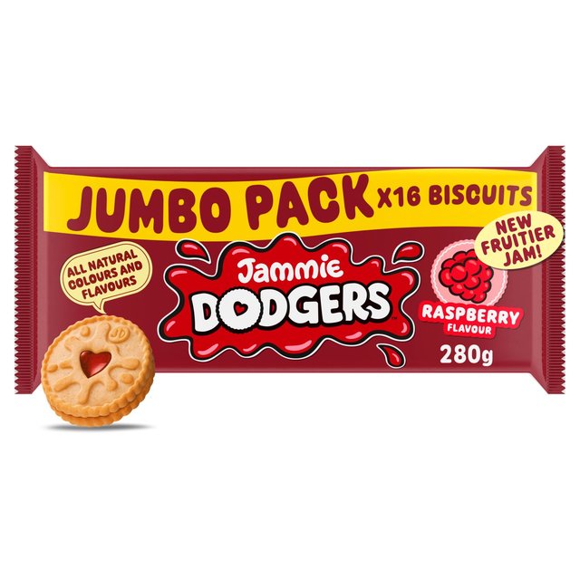 Jammie Dodgers Original Raspberry Twin Pack 280g