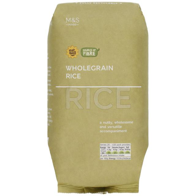 M&S Wholegrain Rice 1kg