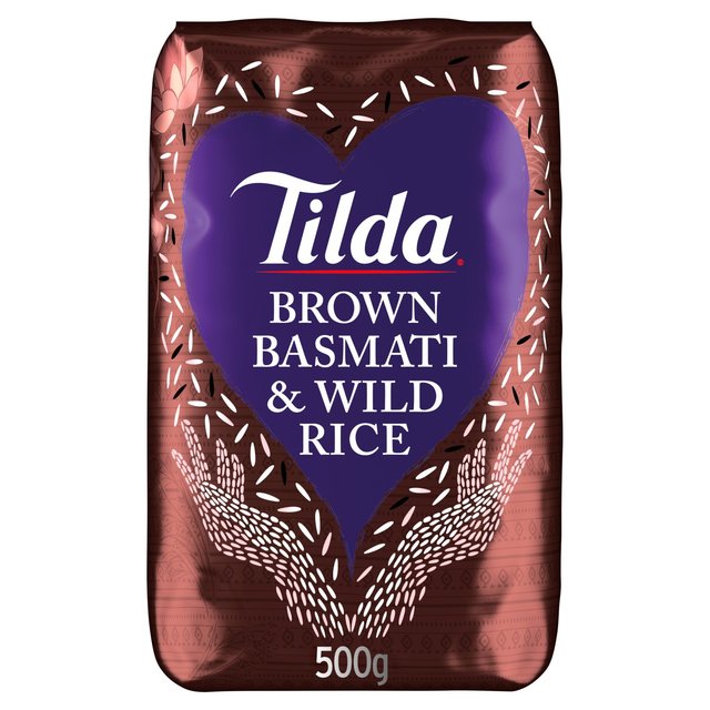 Tilda Brown Basmati and Wild Rice 500g