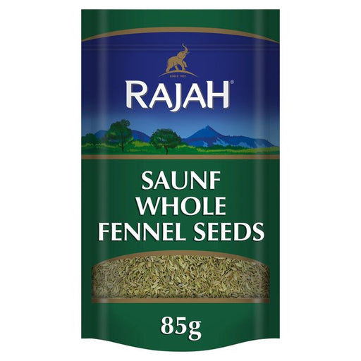 Rajah Spices Whole Fennel Saunf Seeds 85g